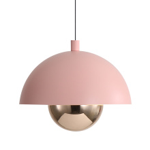 Golden 1816-1S DRS-CPR - Wry Lighting Vintra Integrated LED Pendant in Dusty Rose
